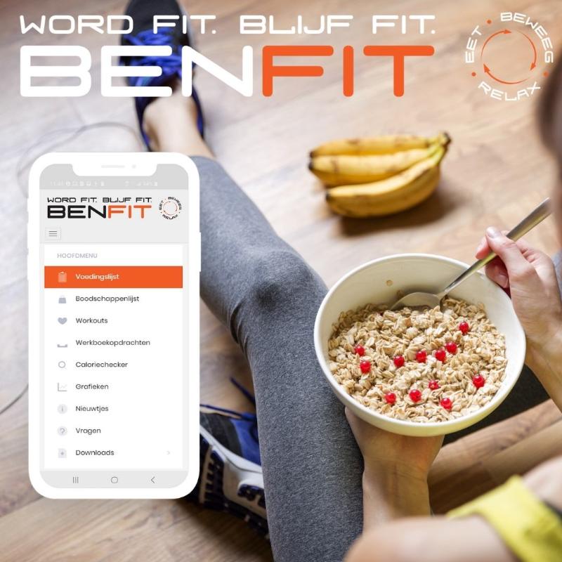 Allways Fit voedingsbegeleiding 02 Instagram post met logo en app 1